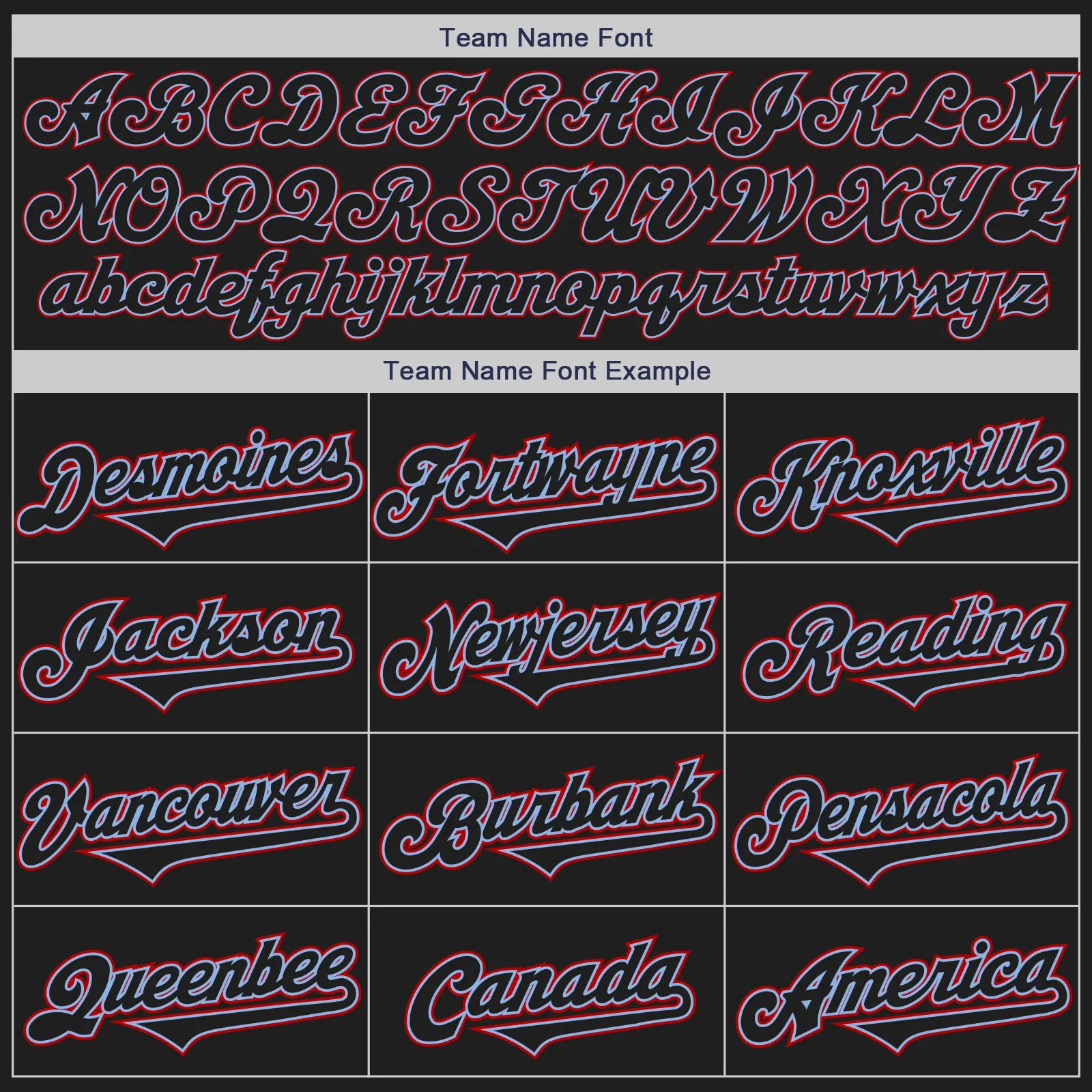 Custom Black Light Blue-Red Authentic Two Tone Baseball Jersey