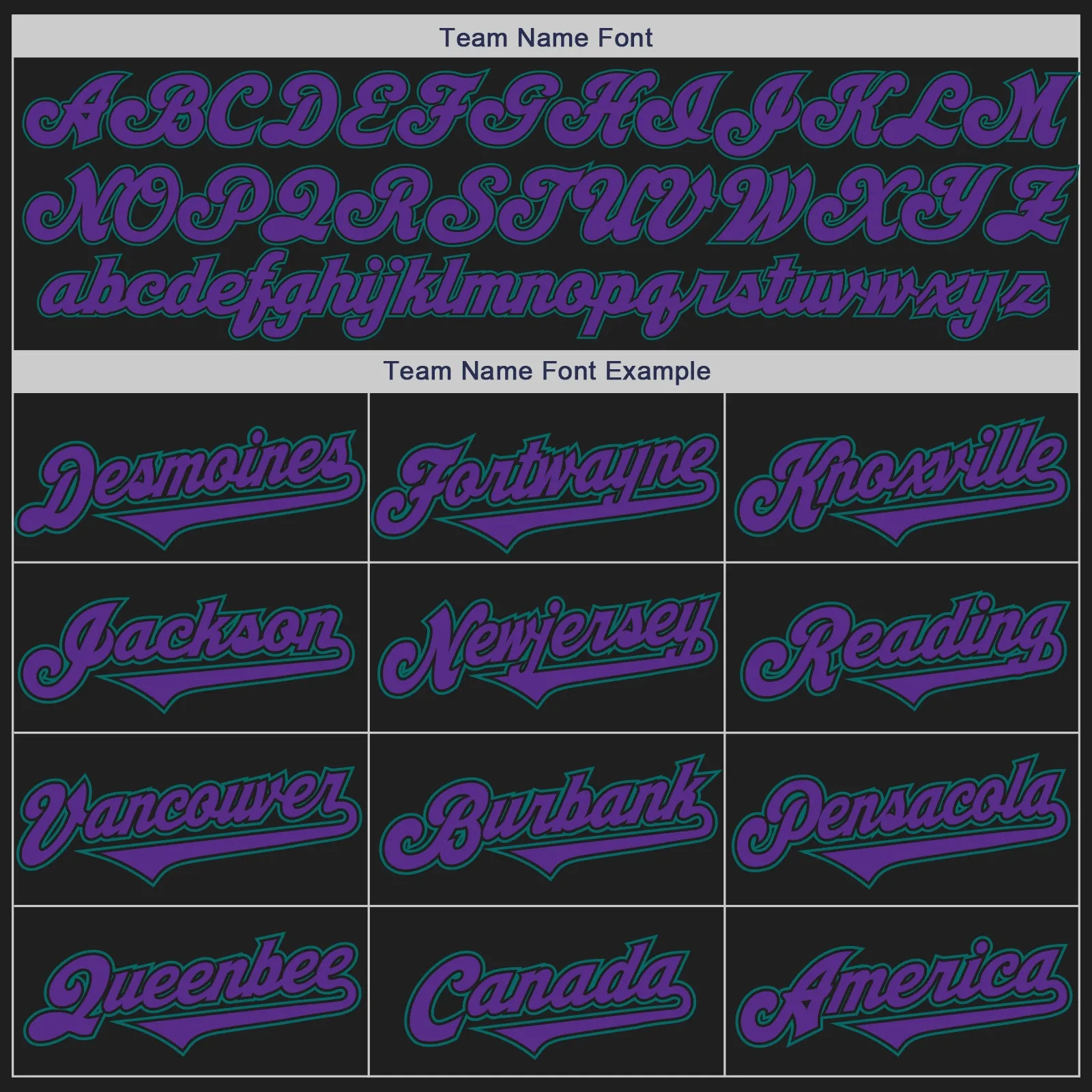 Custom Black Purple-Teal Authentic Two Tone Baseball Jersey