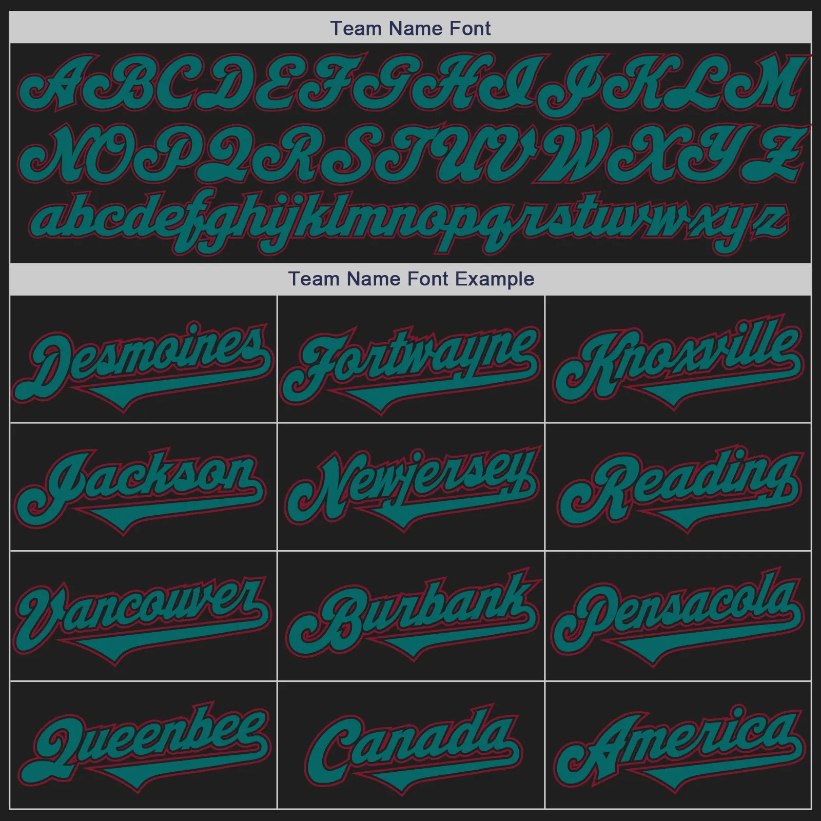 Custom Black Teal-Crimson Authentic Two Tone Baseball Jersey