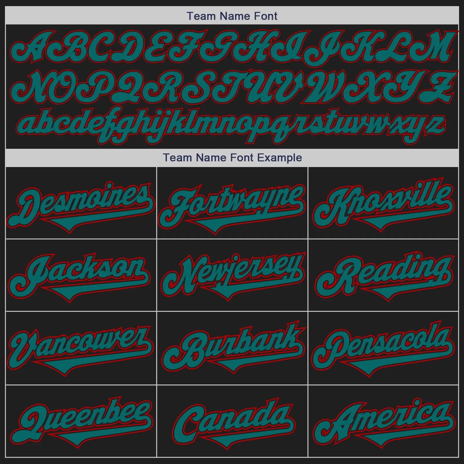 Custom Black Teal-Red Authentic Two Tone Baseball Jersey