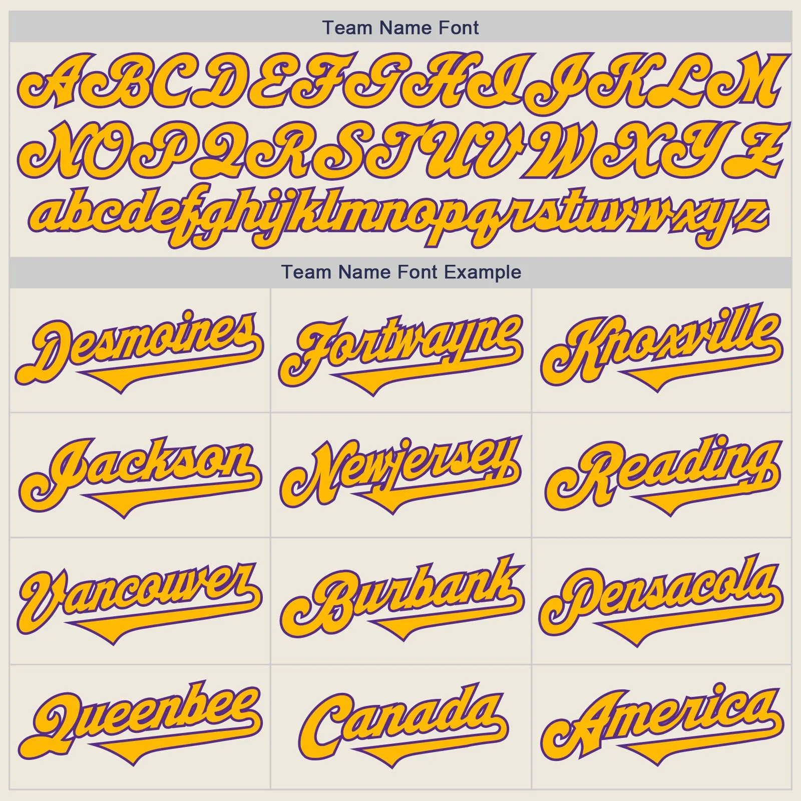Custom Cream Gold-Purple Authentic Two Tone Baseball Jersey