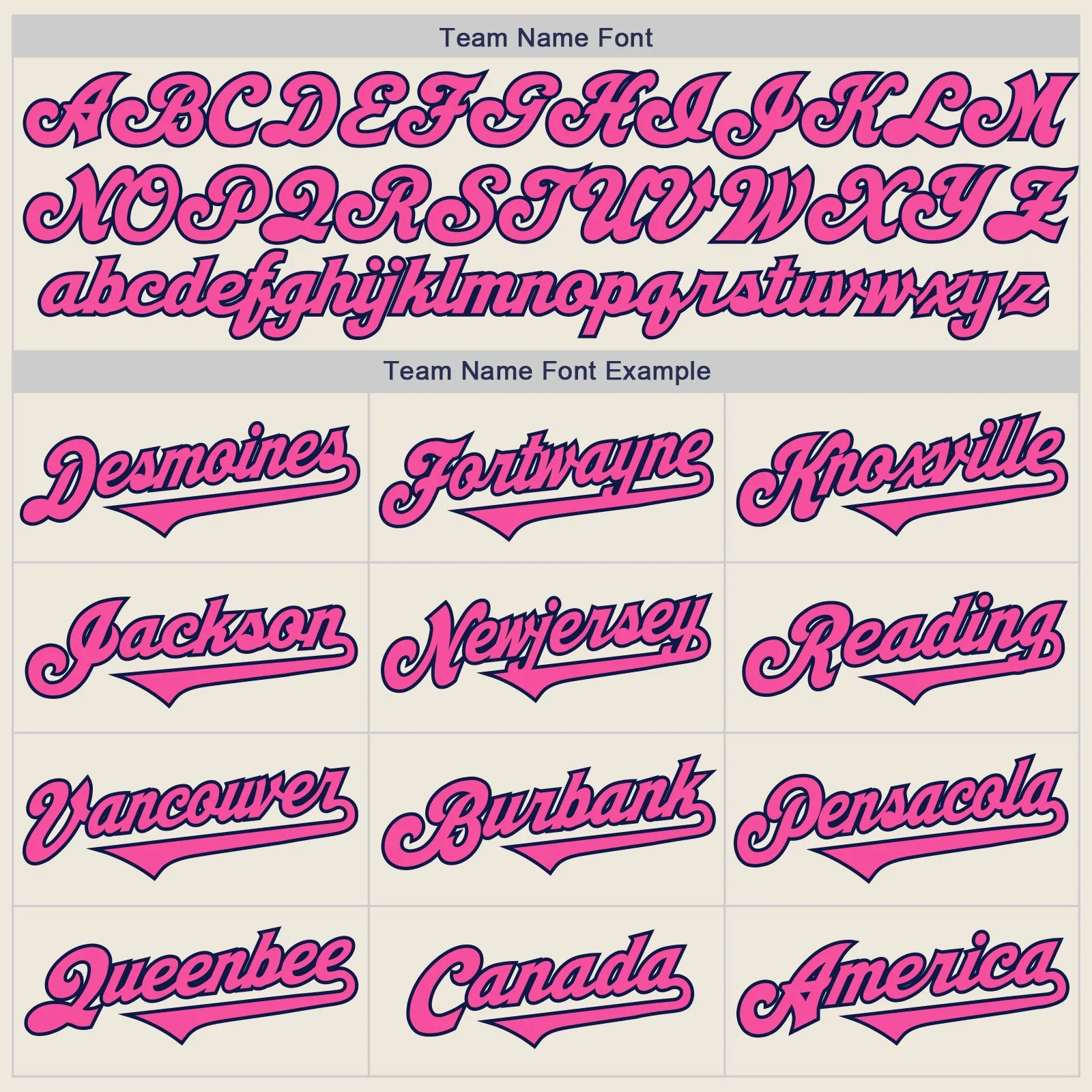 Custom Cream Pink-Navy Authentic Two Tone Baseball Jersey