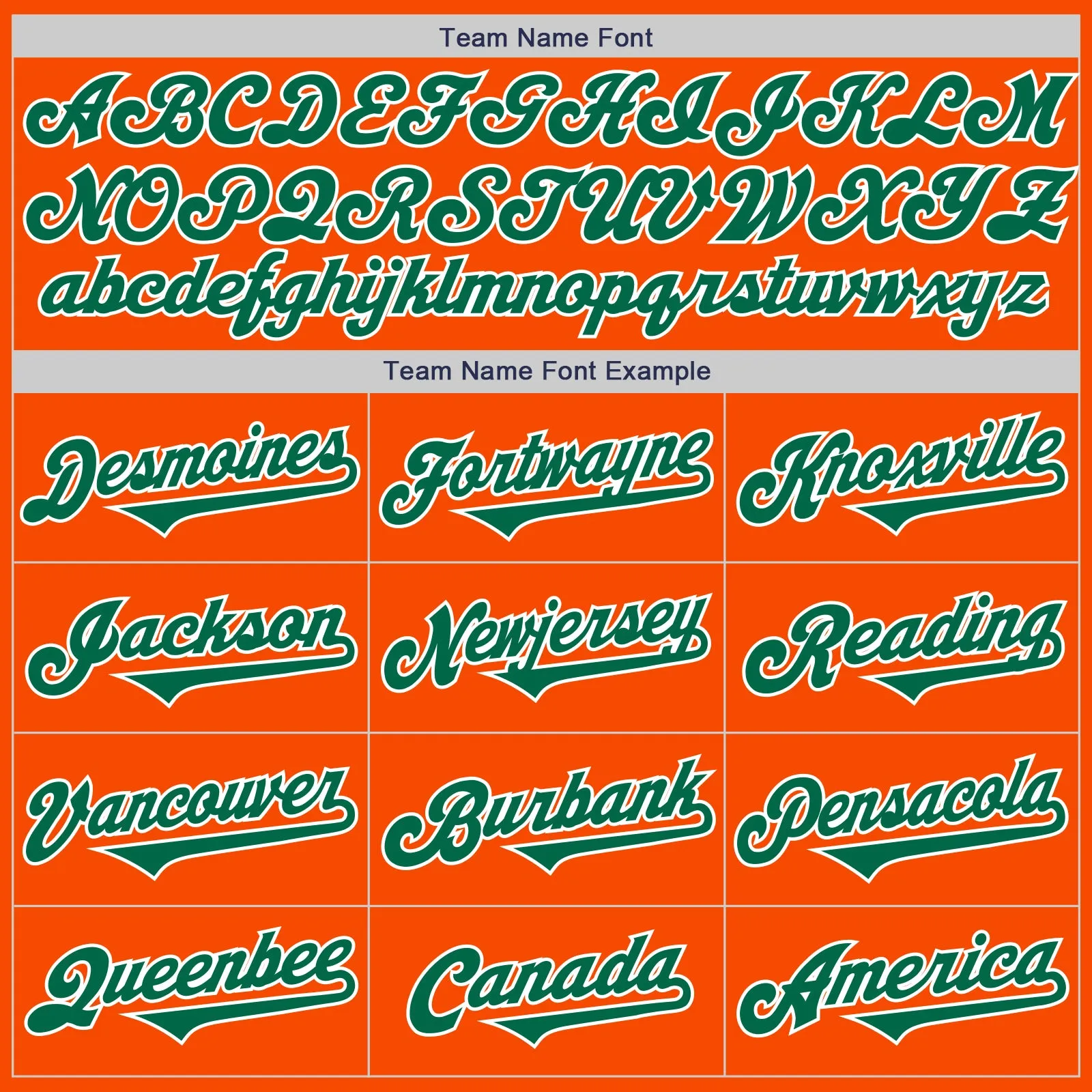Custom Orange Kelly Green-White Authentic Two Tone Baseball Jersey