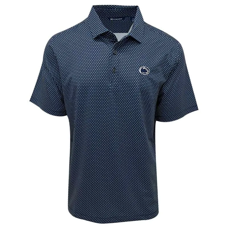 Cutter & Buck Shadow Check Print Polo