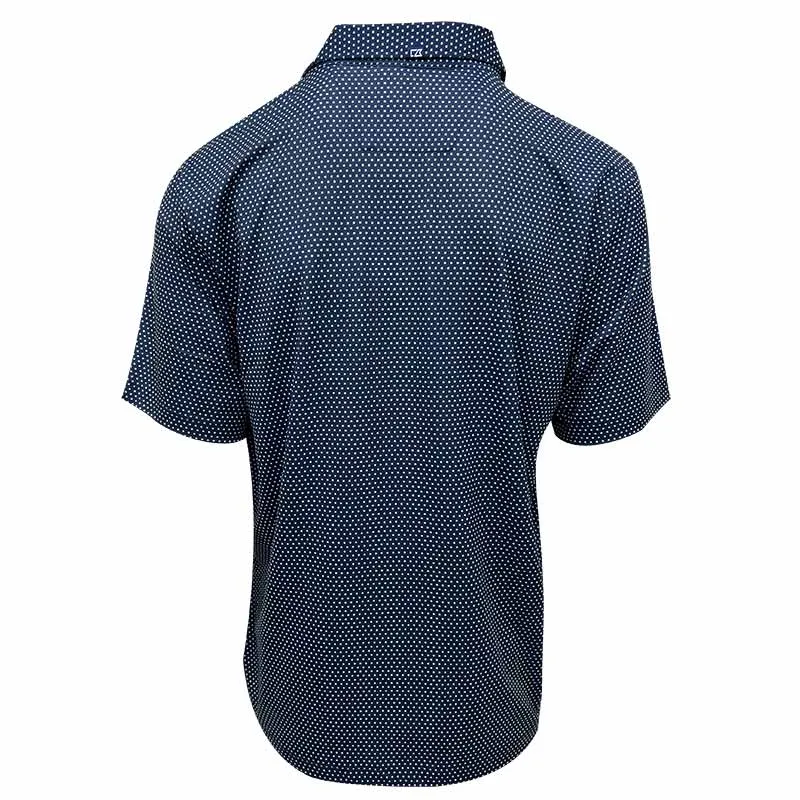 Cutter & Buck Shadow Check Print Polo