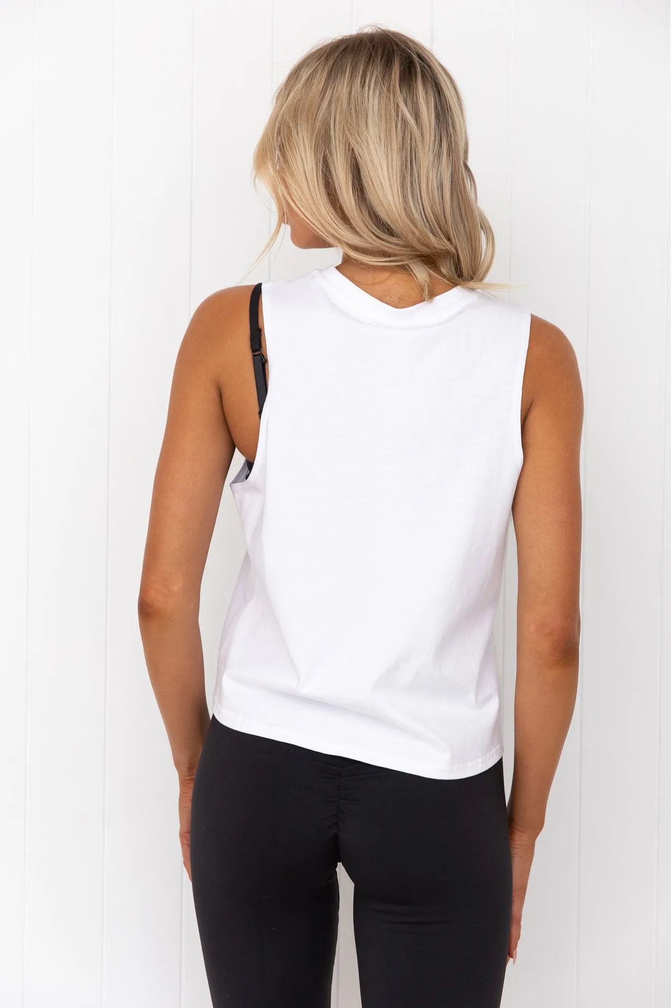 Determined Tank - White