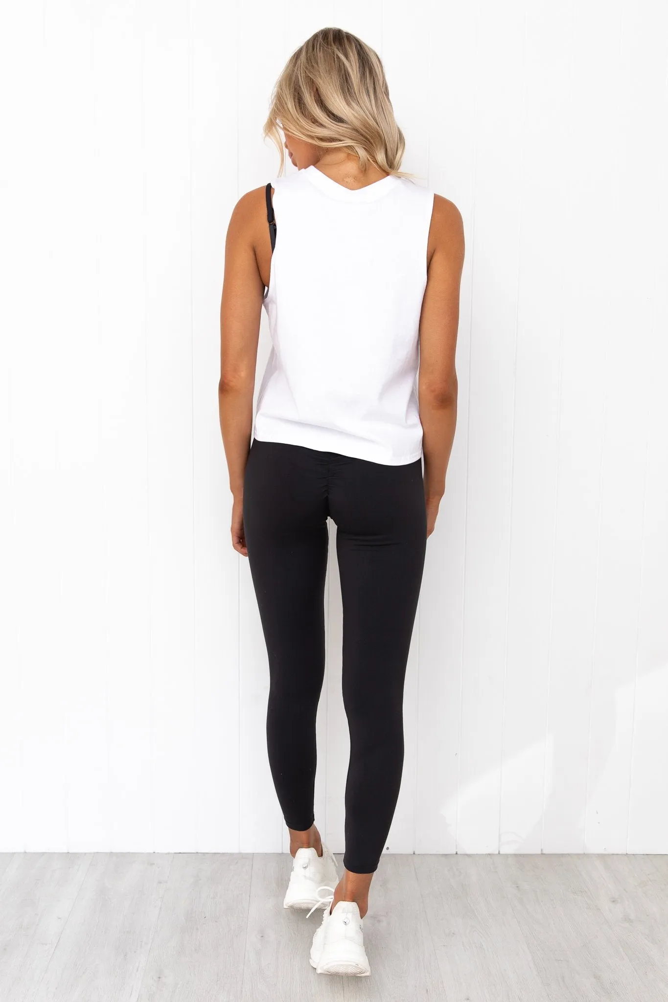 Determined Tank - White