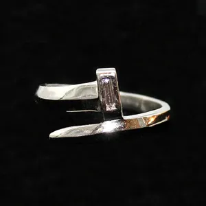 Diamond Nail Ring by 720