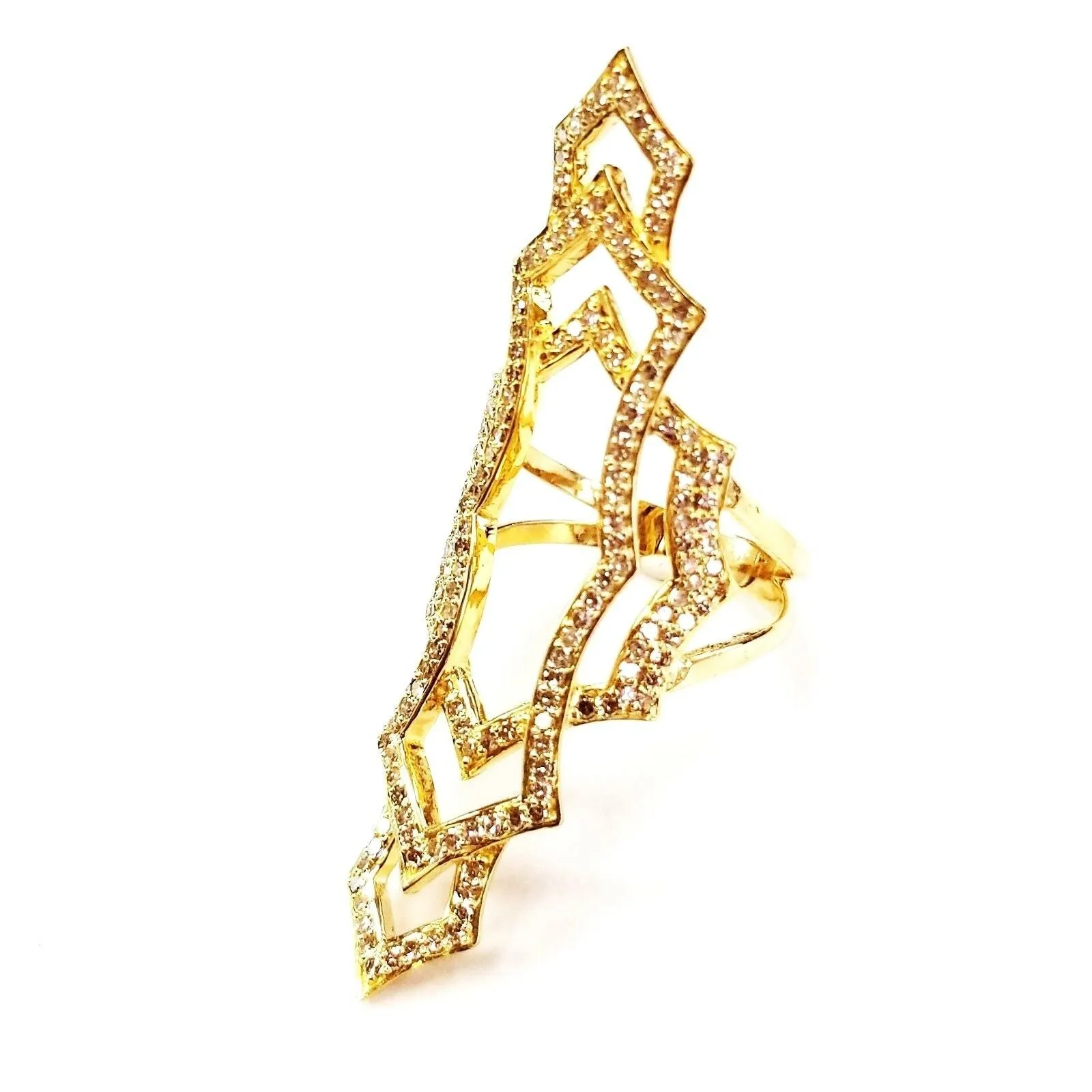 Diamond Ring Natural Round Cut Diamond Ring 2.00 Carat 18k Yellow Gold G-H SI2