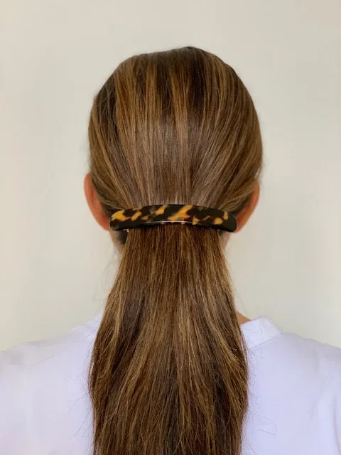 Diane Large Onyx Hair Clip