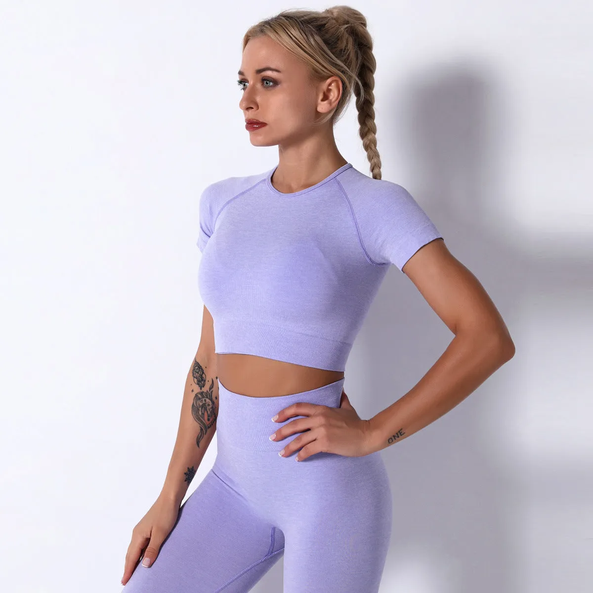 Dinazah Women Seamless Workout Clothes