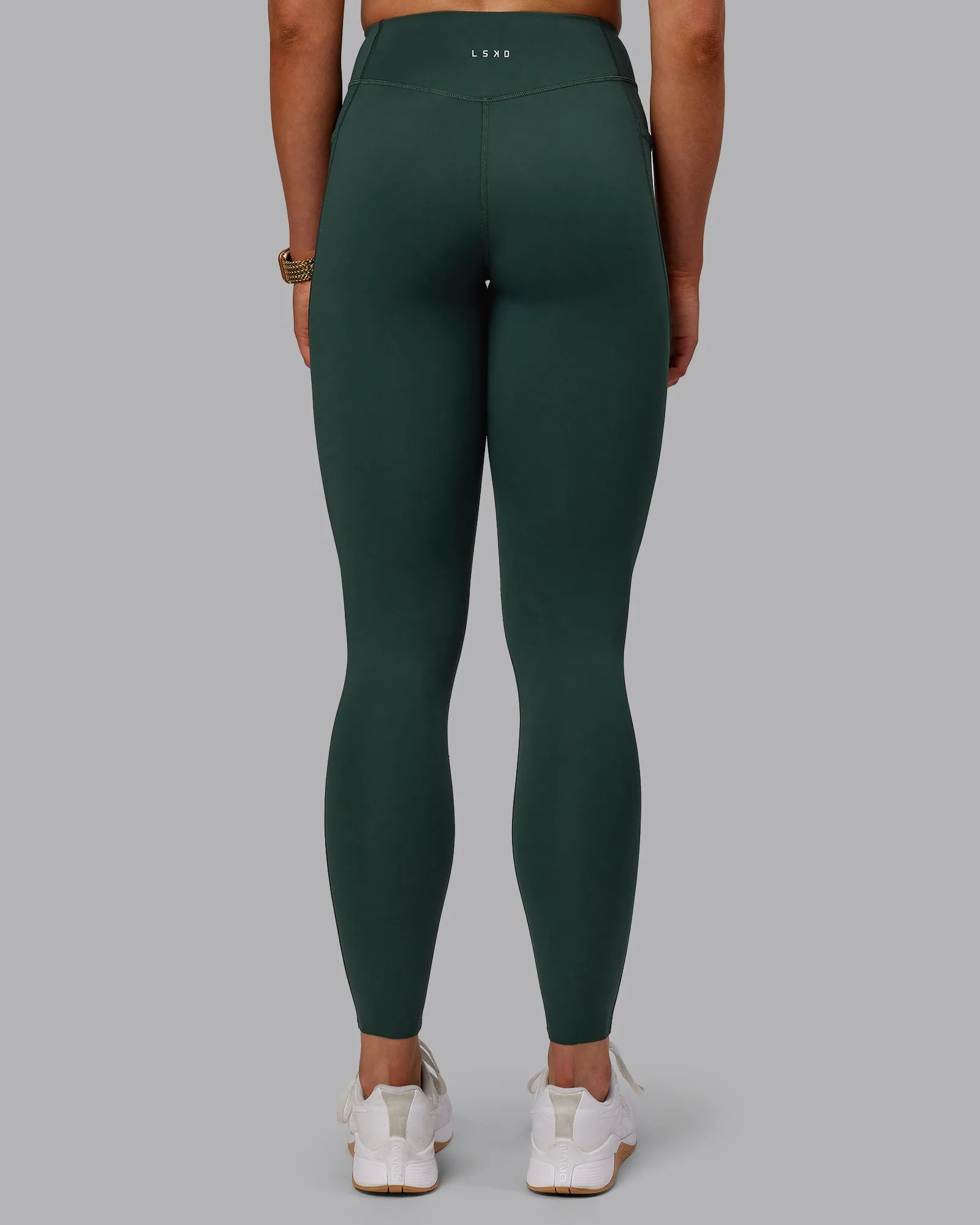Elite Full Length Leggings - Vital Green