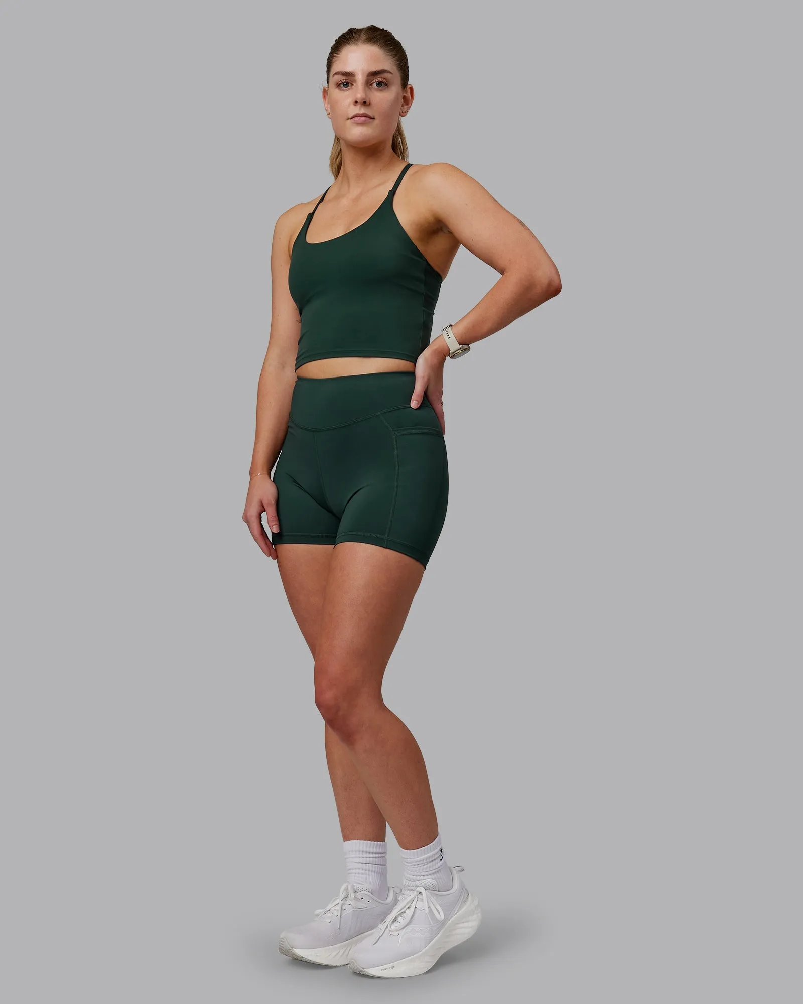 Elite X-Short Leggings - Vital Green