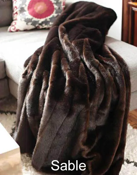 Faux Fur Throws