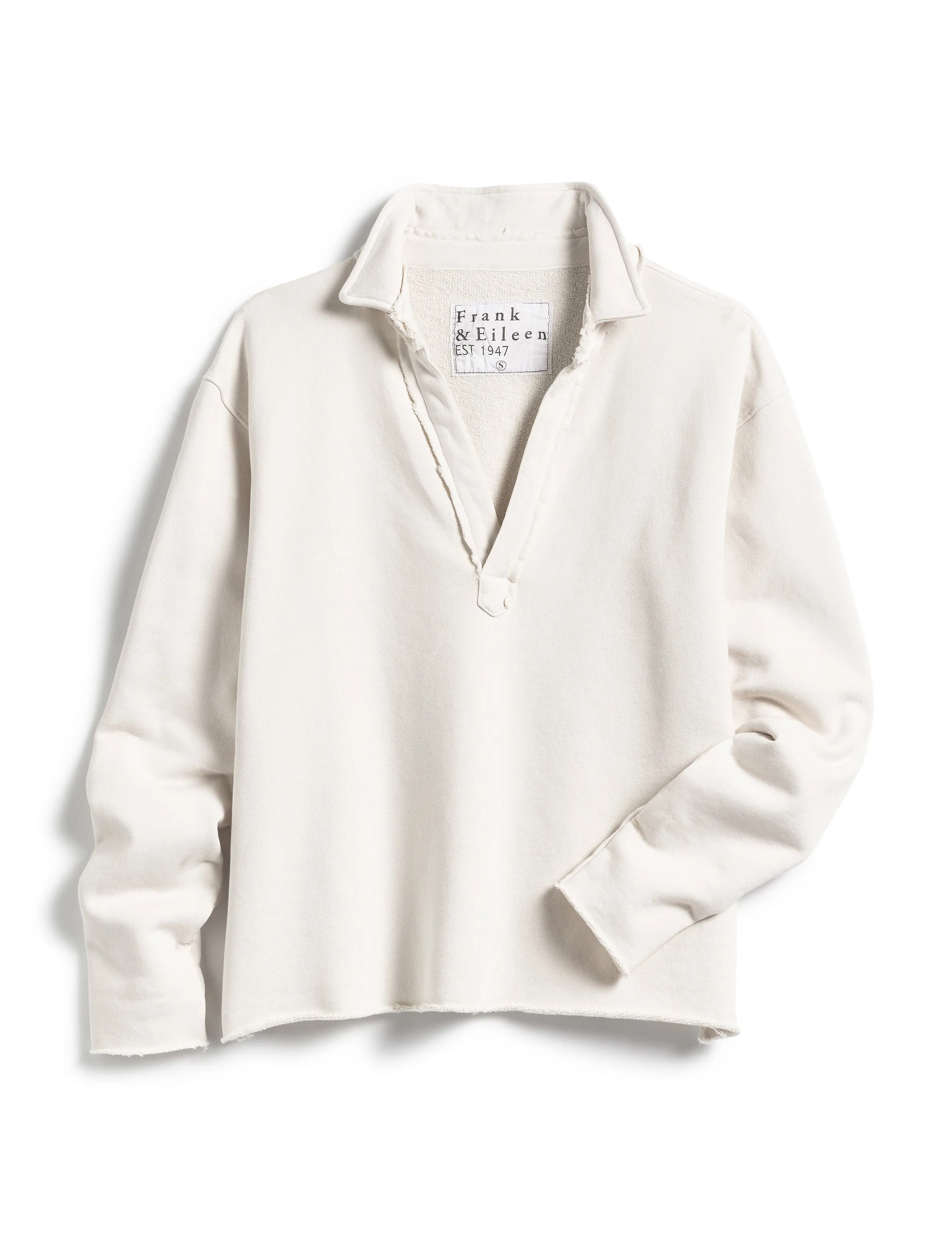 FE - Patrick Popover Henley | Vintage White