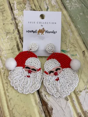 Festive Beaded Earrings