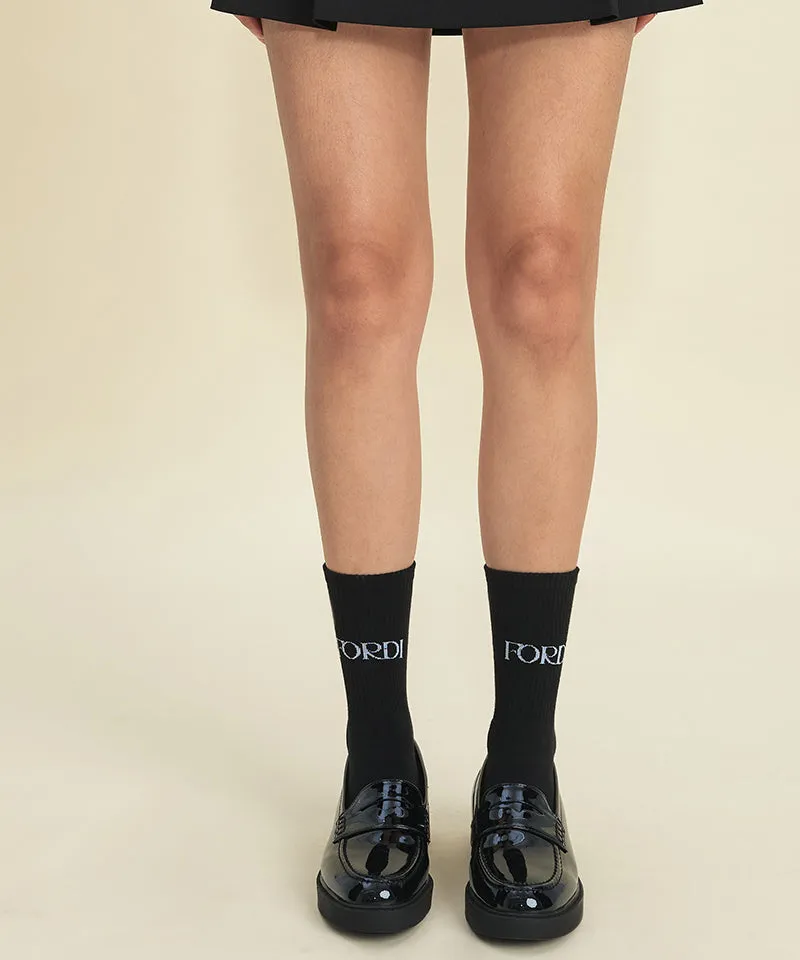 FORDI Fordi Ankle Socks - Black