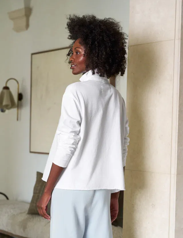 Frank & Eileen - Patrick Popover Henley (White)