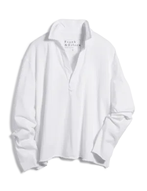 Frank & Eileen - Patrick Popover Henley (White)