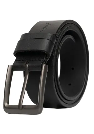 Full Grain Black Buffalo Leather Belt - BB1003C04