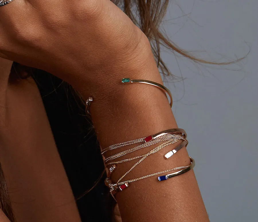 Gaia Cuff | Ruby