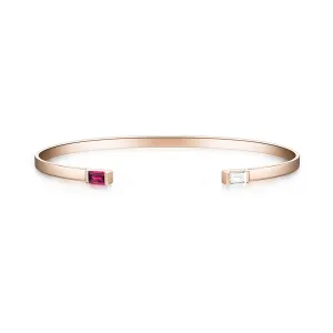 Gaia Cuff | Ruby