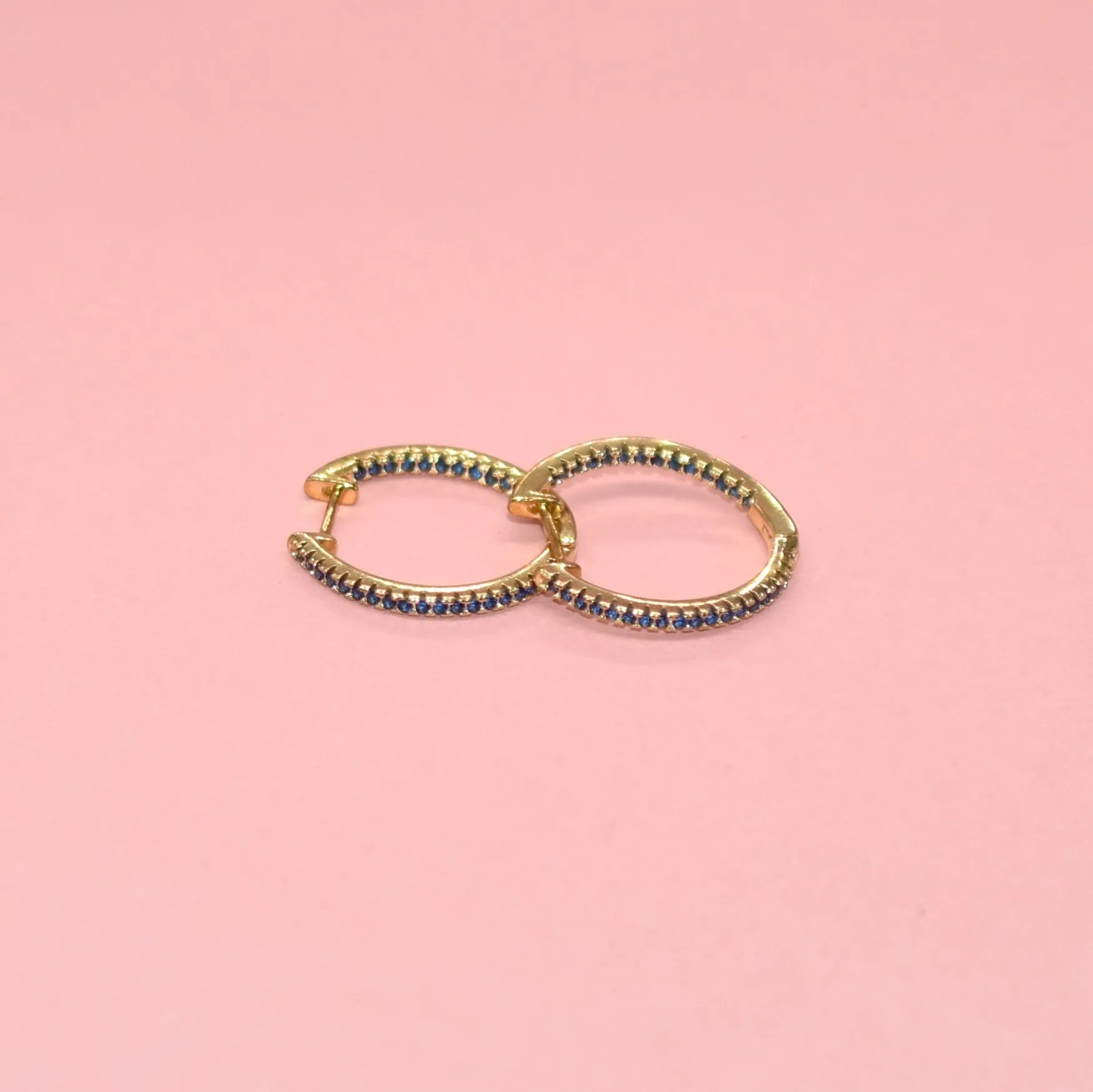Gemma Pave Huggie Earring
