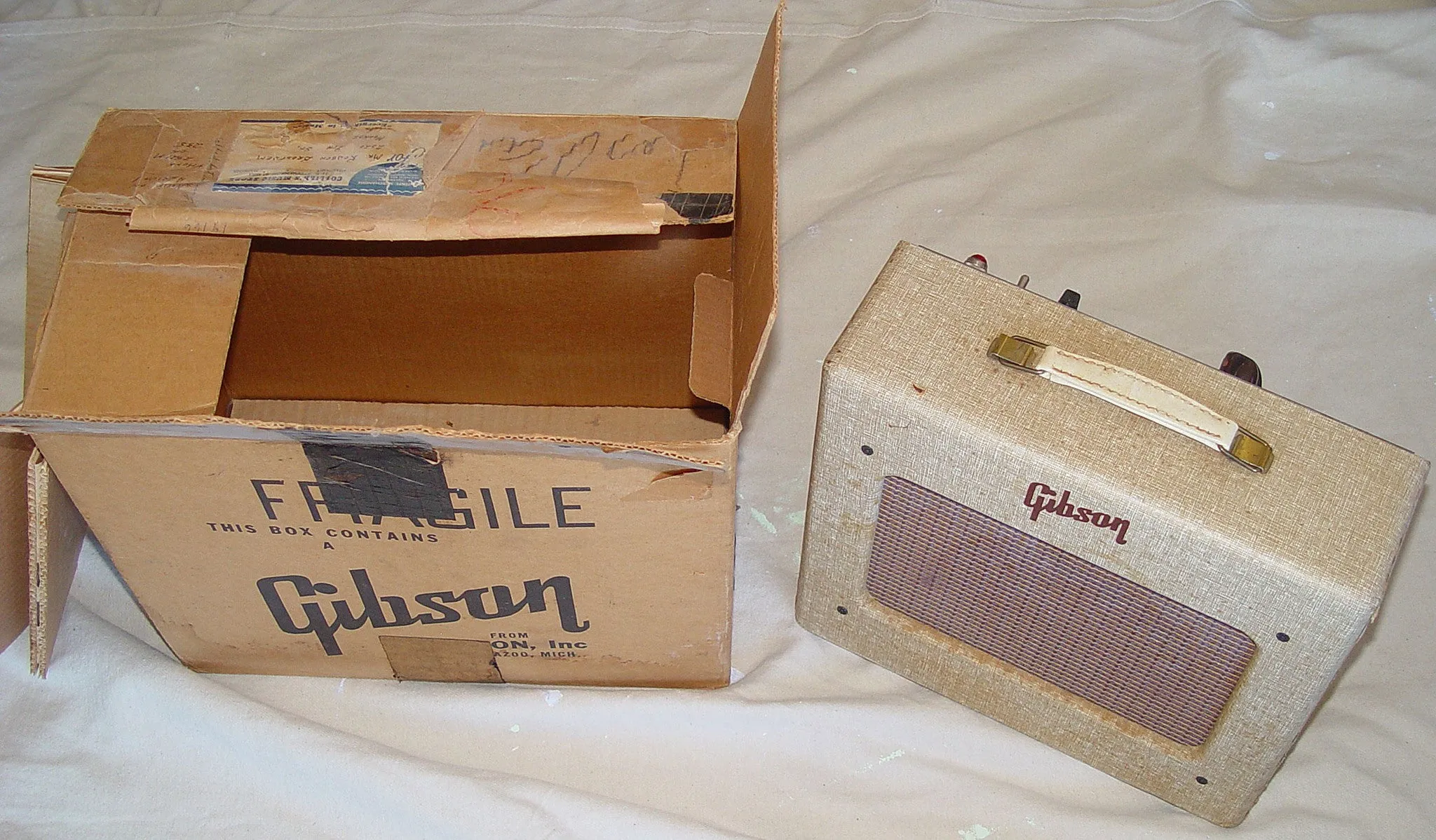 Gibson 1957 Les Paul Jr Amp GA-5 in Original Box