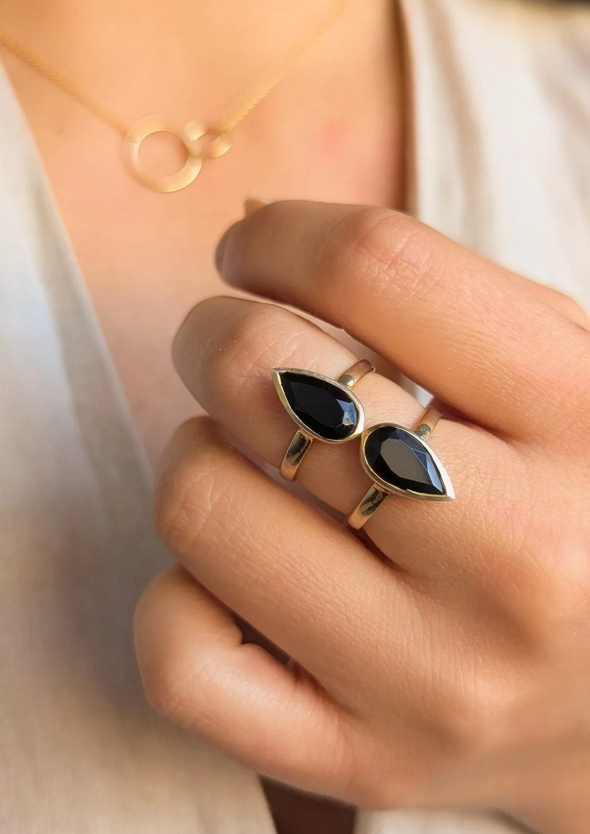 Ginni Onyx Ring