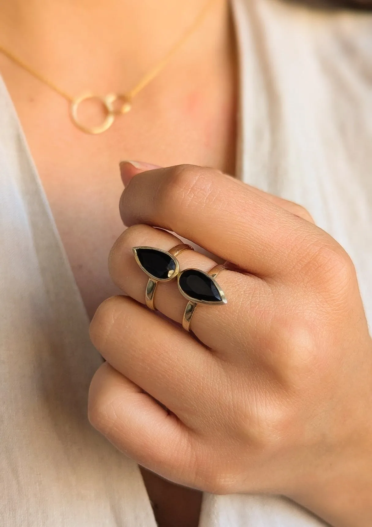 Ginni Onyx Ring