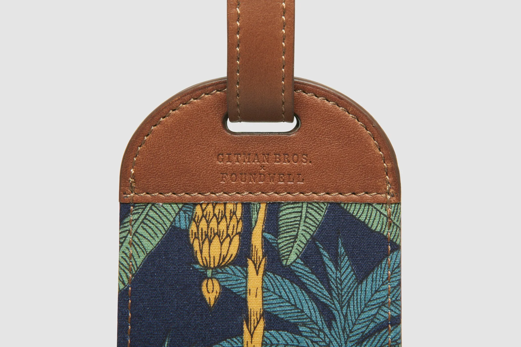 Gitman Bros. x Foundwell Luggage Tag