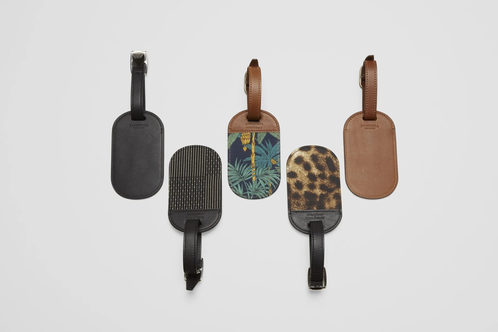 Gitman Bros. x Foundwell Luggage Tag