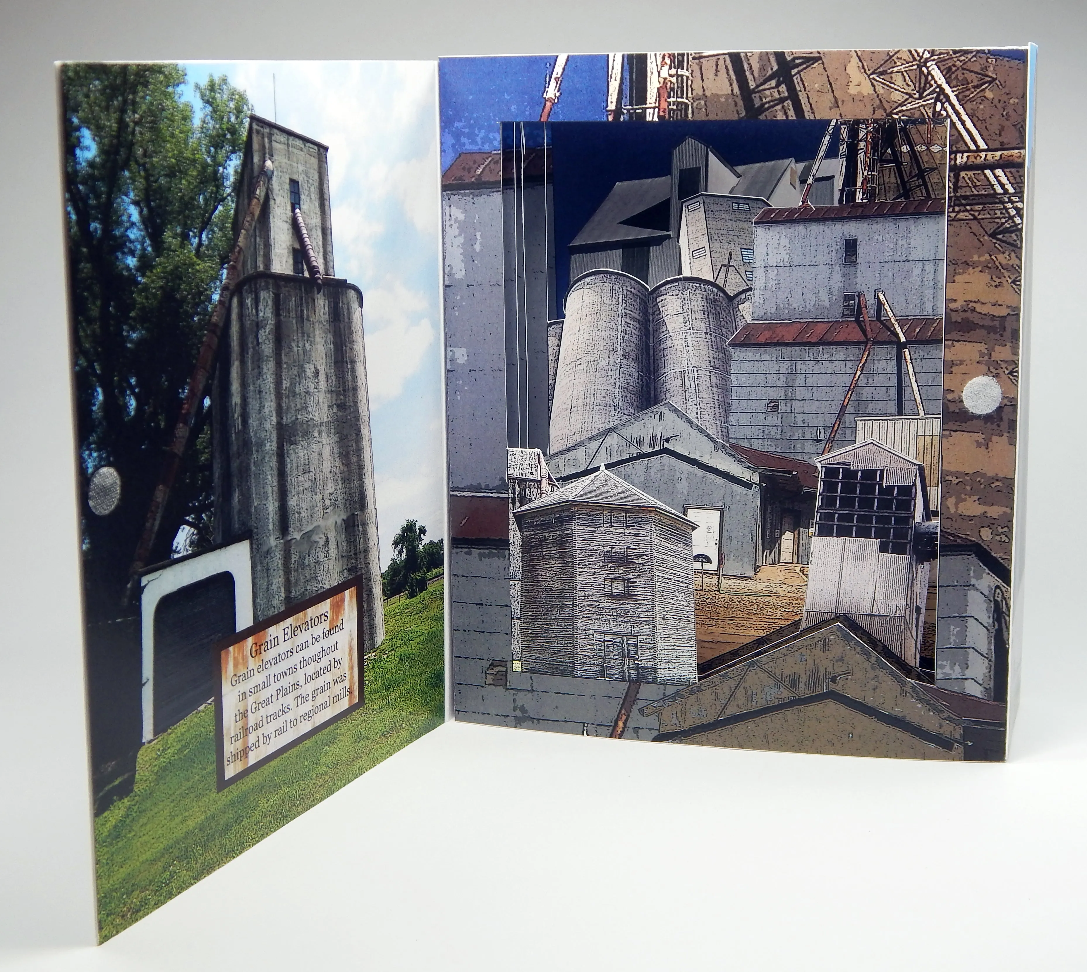 Grain Elevator by R D Burton
