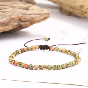 Green Quartz & 18K Gold-Plated Beaded Adjustable Bracelet