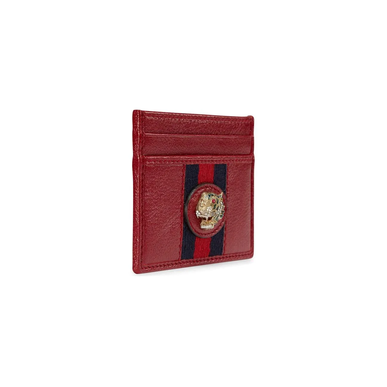 Gucci Rajah Card Holder in Red