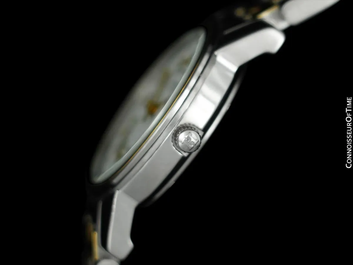 Hermes Carrick Ladies Two-Tone Watch with Bracelet - Stainless Steel & 18K Gold