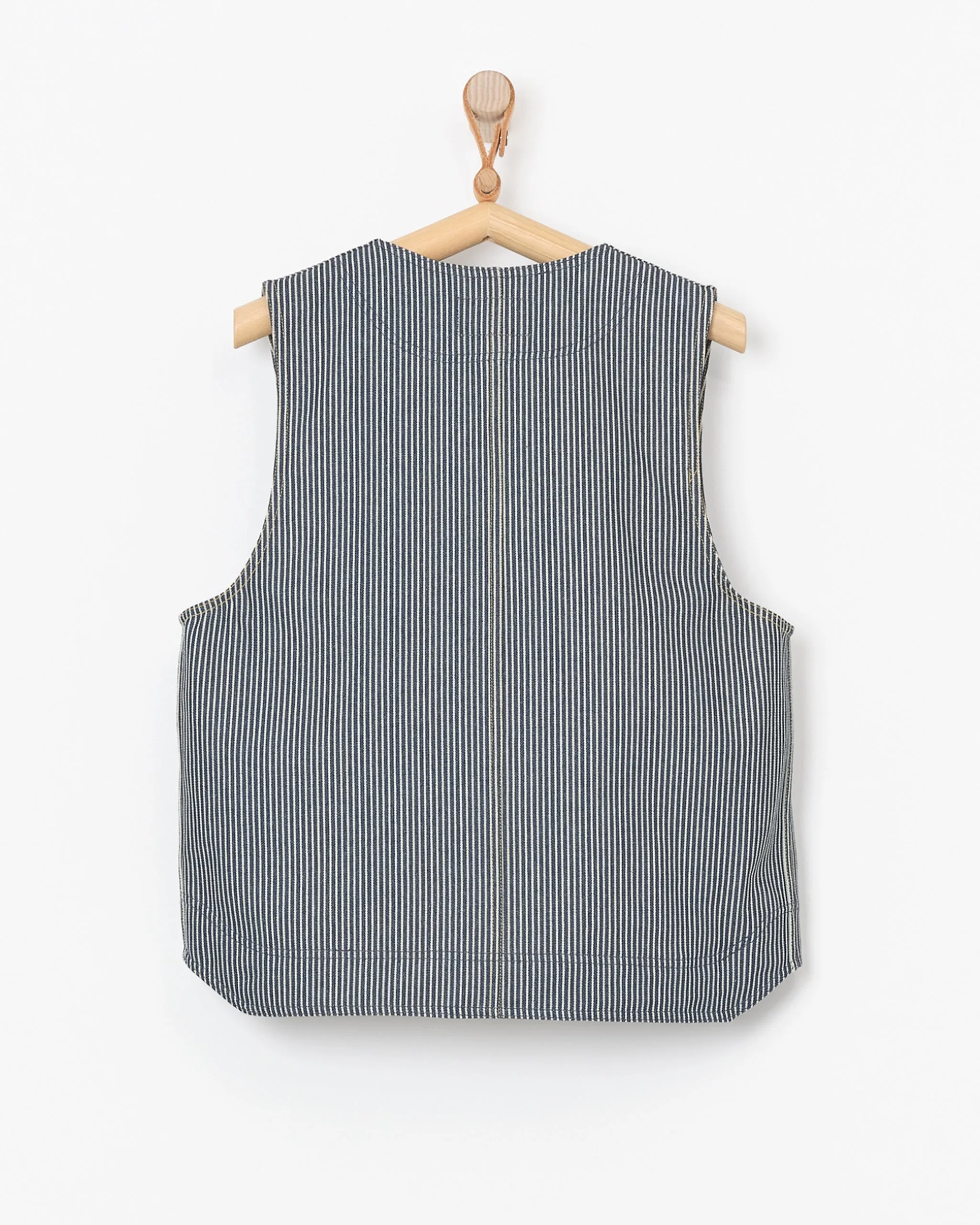 Junction Vest in Railroad Stripe
