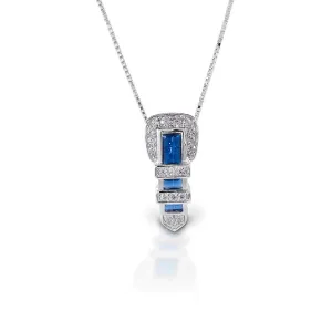 Kelly Herd Ranger Style Buckle Necklace
