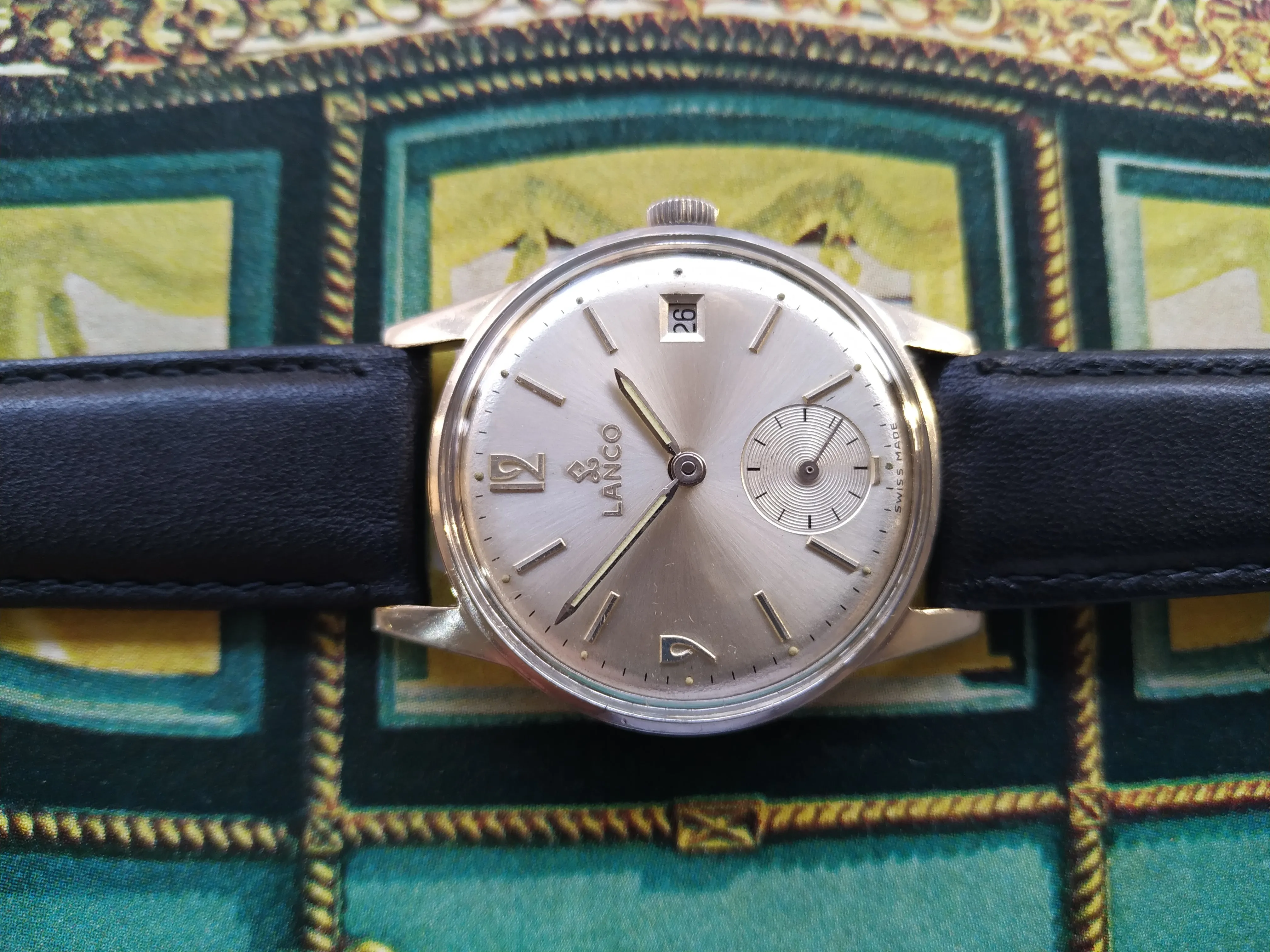 Lanco Sub Second Vintage Wristwatch