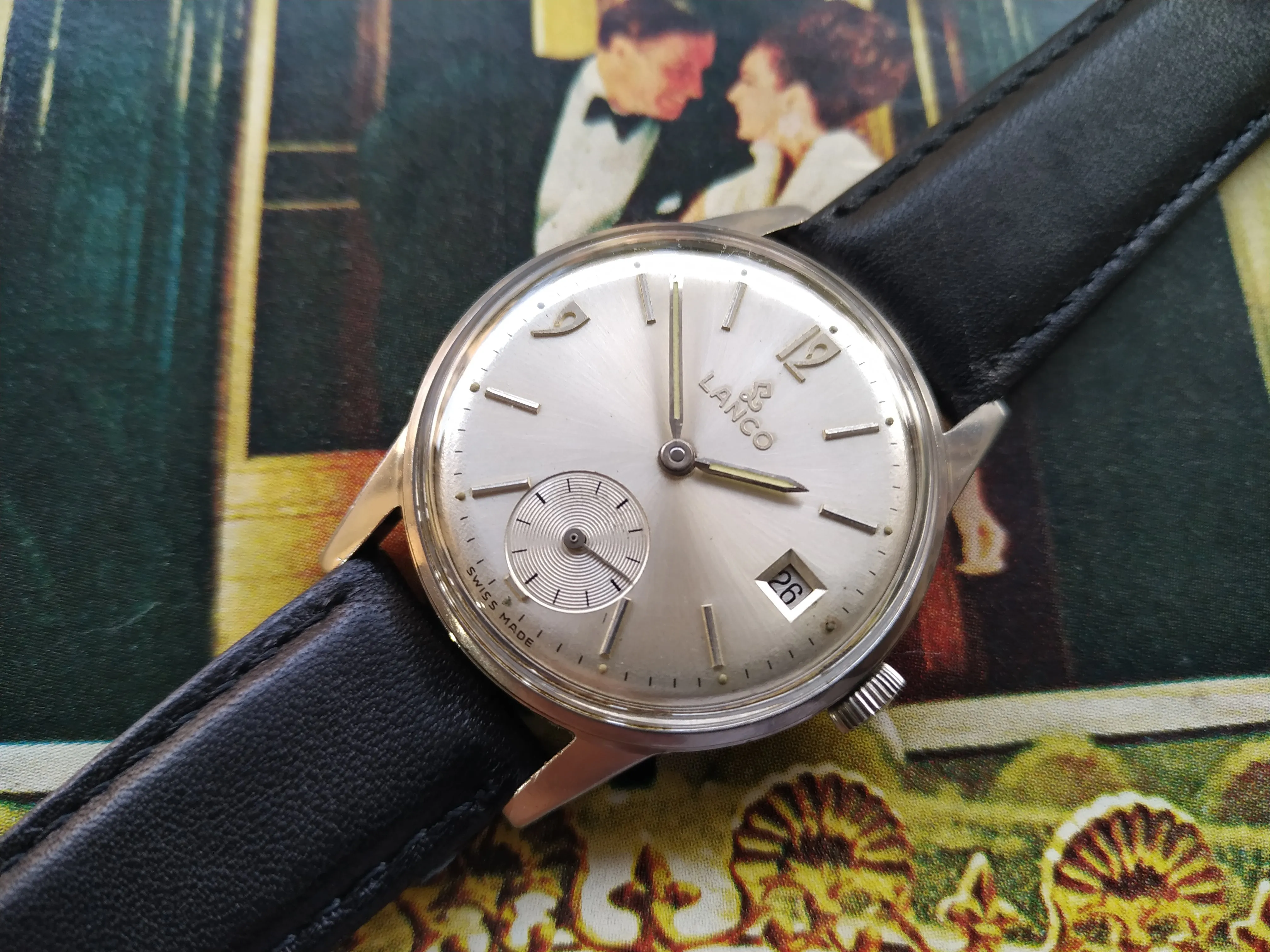 Lanco Sub Second Vintage Wristwatch