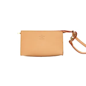Louis Vuitton Tan Wristlet