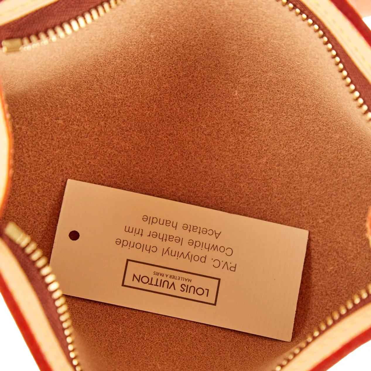Louis Vuitton Tan Wristlet