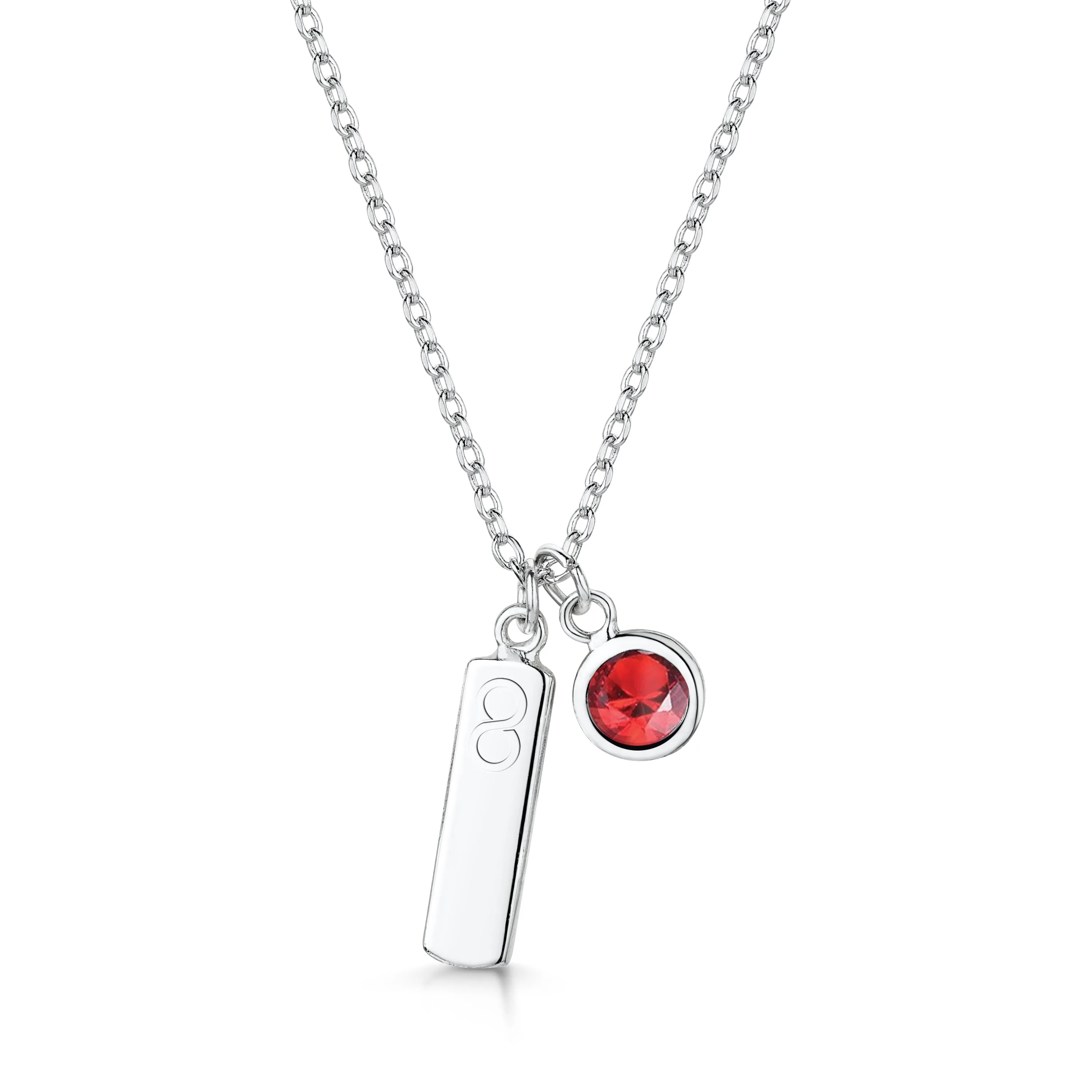LXI Birthstone Pendant Ruby/July