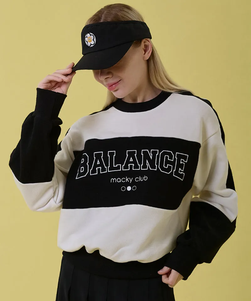 MACKY Golf: Balance Sweatshirt - Black
