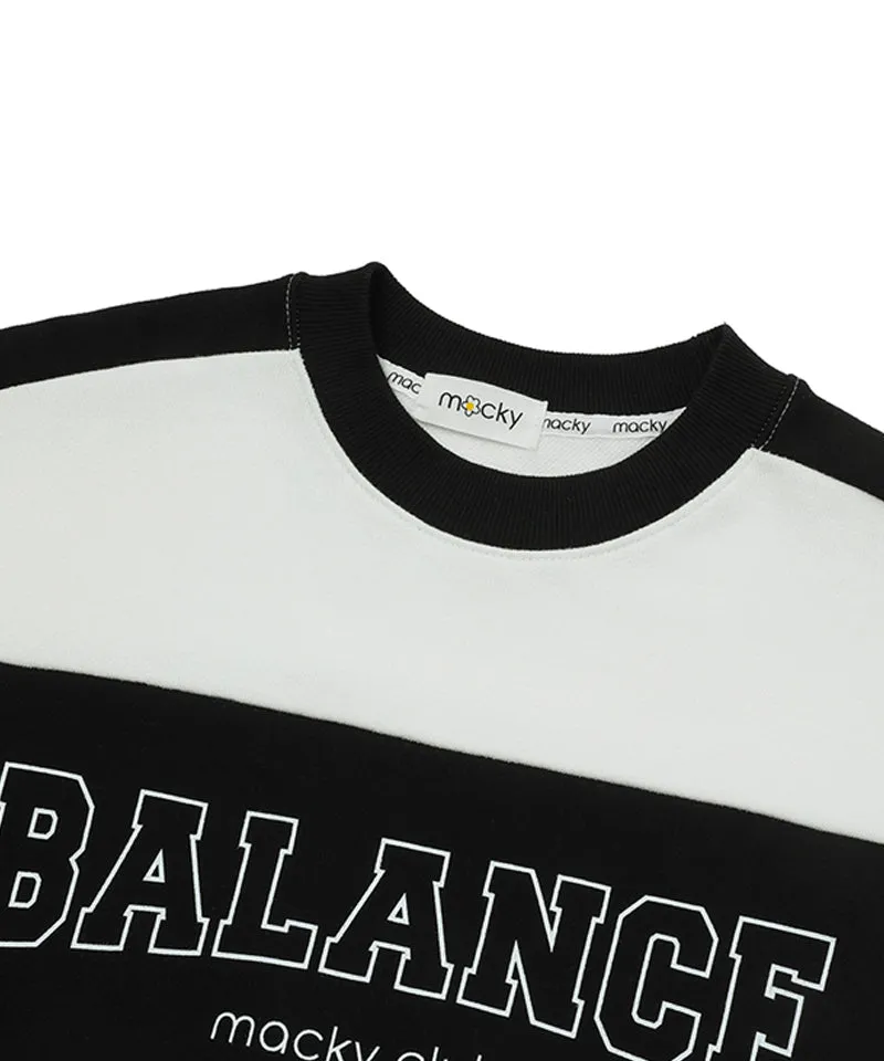 MACKY Golf: Balance Sweatshirt - Black