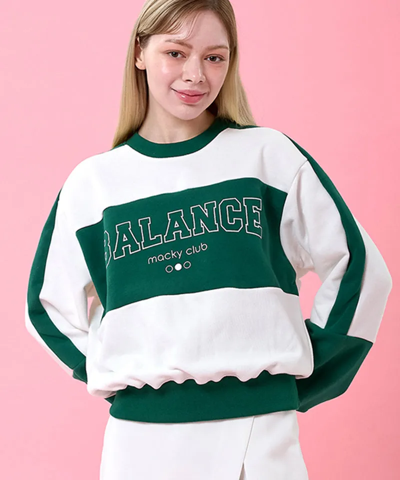 MACKY Golf: Balance Sweatshirt - Green