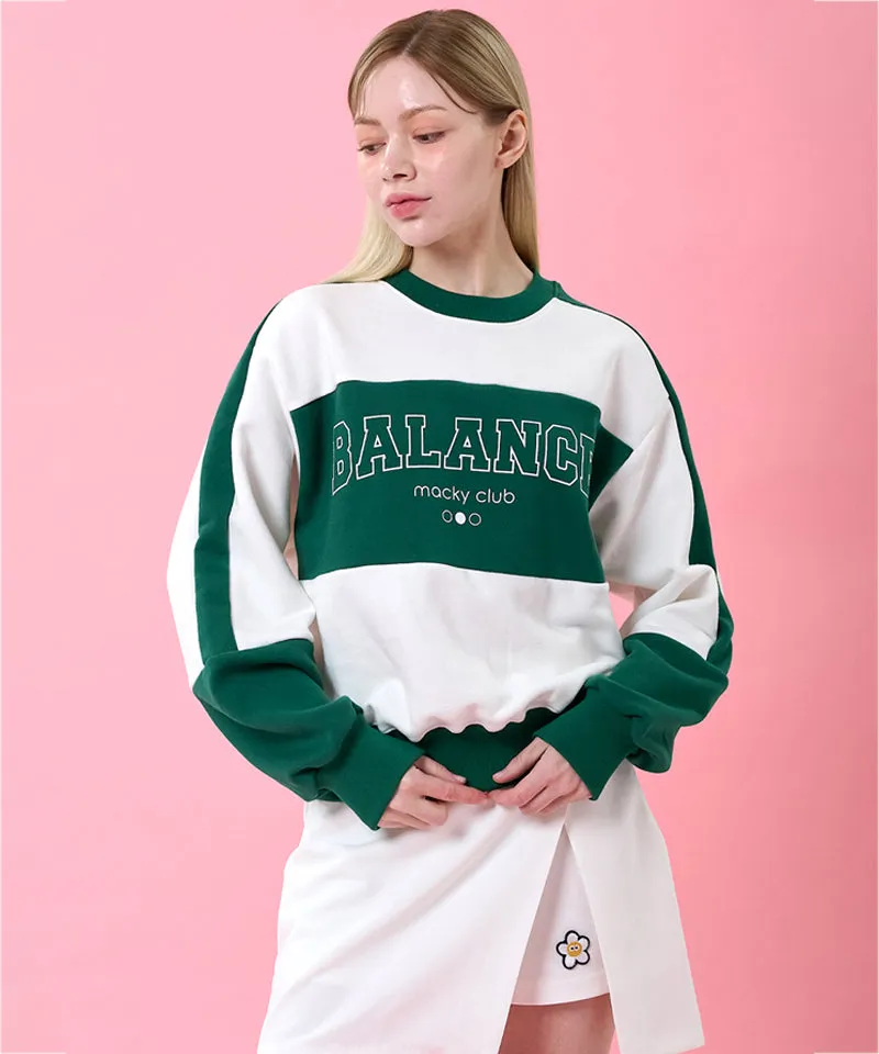 MACKY Golf: Balance Sweatshirt - Green