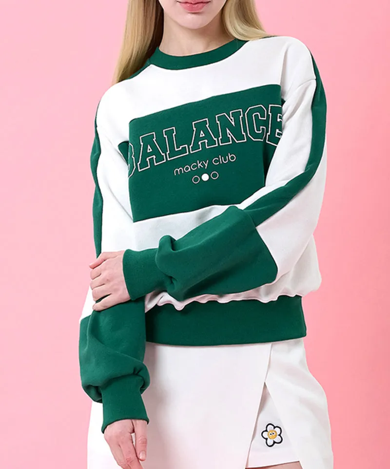 MACKY Golf: Balance Sweatshirt - Green