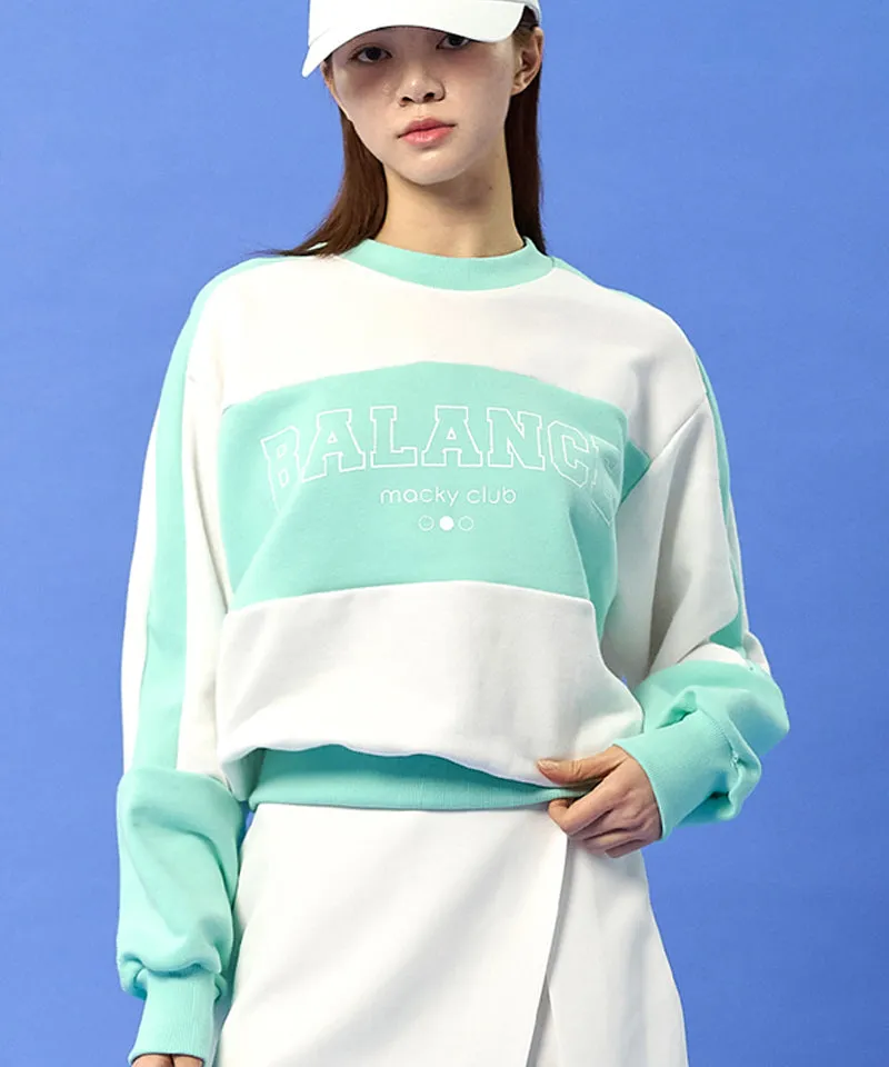 MACKY Golf: Balance Sweatshirt - Mint