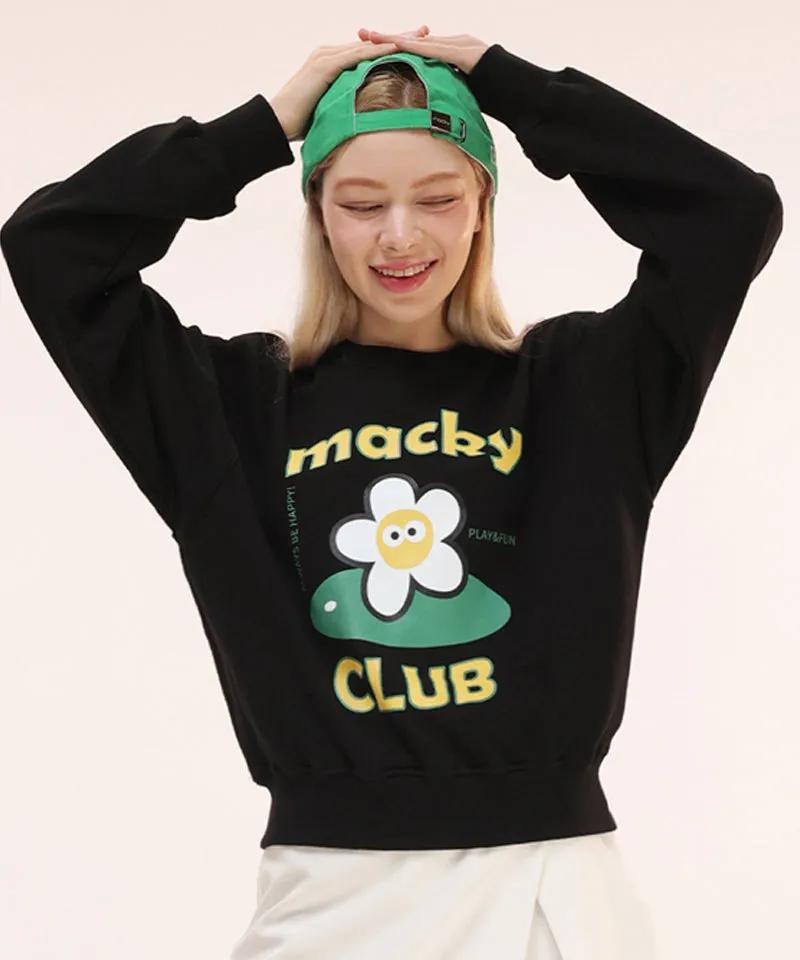 MACKY Golf: CC Sweatshirt - Black